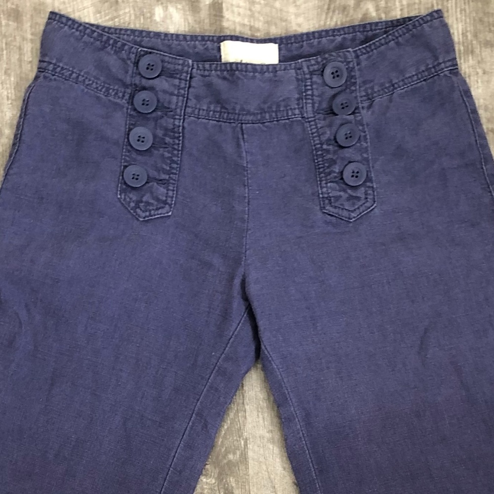 Anthropologie Linen Pant